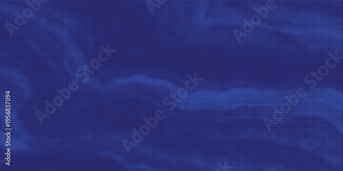 Dots halftone blue color pattern gradient texture with technology digital background. Dots pop art comics with summer background.