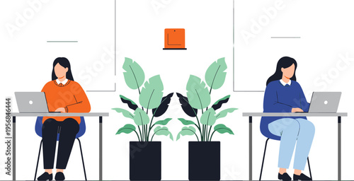 Isometric 3D illustration of a modern railway station with high speed passenger trains, transit platforms, and city infrastructure for public transportation and commuting.