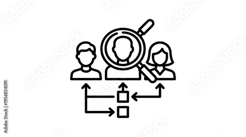 Recruitment and Selection Icon