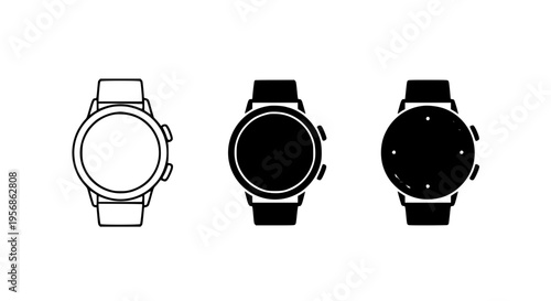 Simple Watch Design Elements