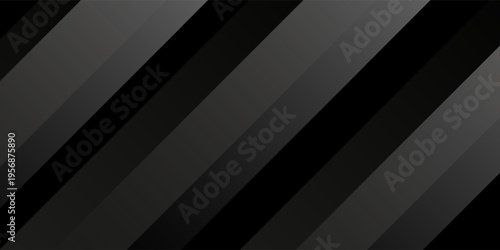 Black abstract background. Elegant dark diagonal shape elements.