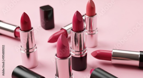 Elegant Lipstick Collection - A Symphony of Shades for Every Mood.