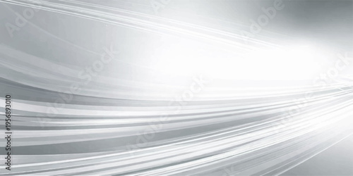 A futuristic blue abstract background vector illustration featuring smooth digital wave patterns and a motion blur gradient texture for a high-tech wallpaper backdrop