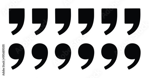 Quotation Mark Vector Illustration