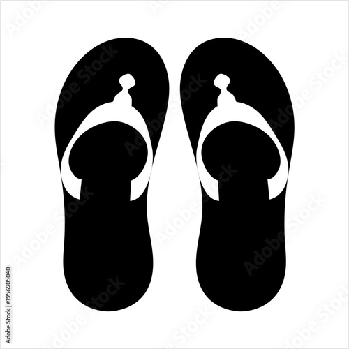 Flip Flop Icon, Flip-Flop Icon