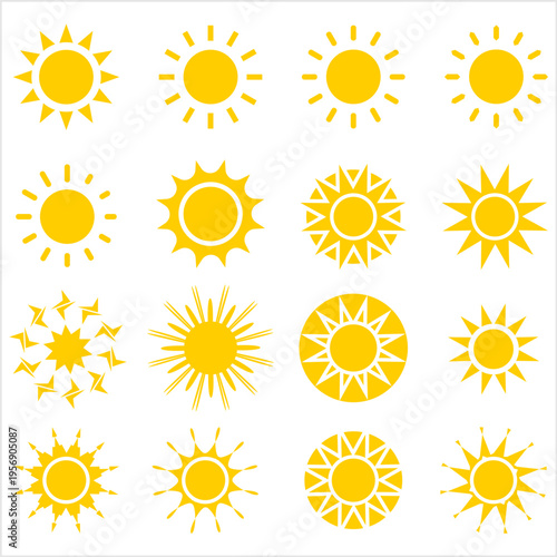 Sun Icon Collection,