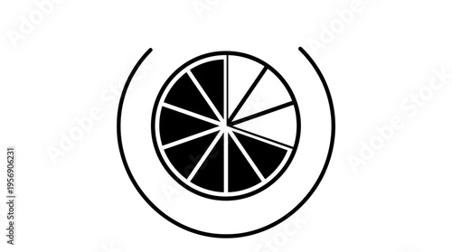 Pie Chart with Inner and Outer Circles