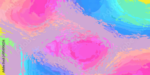 Abstract colorful background with swirling patterns and vibrant hues