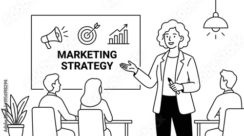 Marketing Strategy Presentation and Team Meeting