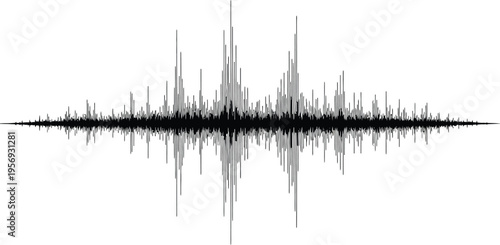 Audio waveform pattern design