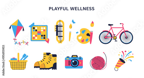 Playful wellness lifestyle recreational activities.