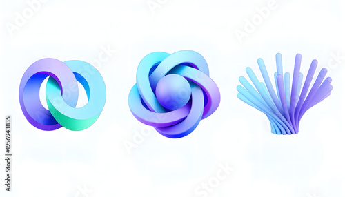 Modern 3D DevOps pipeline icon set with automation, deployment and monitoring concepts. Clean isolated icons ideal for cloud platforms, developer tools and tech presentations.