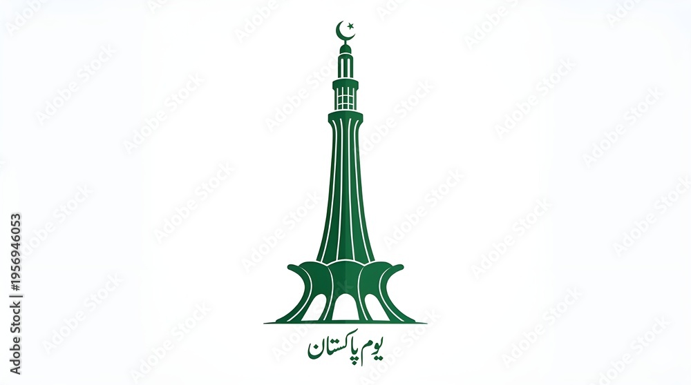 Obraz premium 23 march manry pakistan