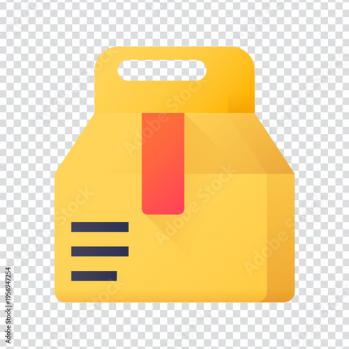 Take Away Food Container Icon