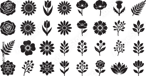 set of vector leaves