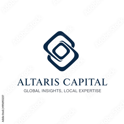 Altaris Capital Logo - Interlocking Squares Symbolizing Global Insights and Local Expertise.