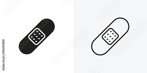 Band aid vectors icons pack for apps and Ui Ux desigs