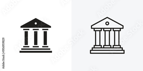 Bank vectors icons pack for apps and Ui Ux desigs