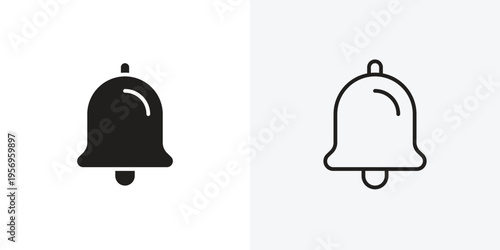 Bell vectors icons pack for apps and Ui Ux desigs