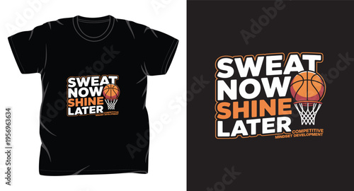 basketball graphic vector art t-shirt design print template 