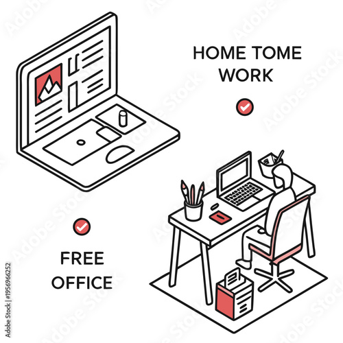 Home office and laptop computer desk chair