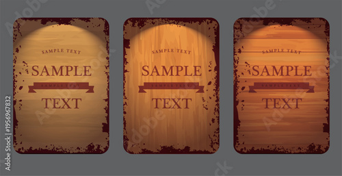 木材のフレーム額縁