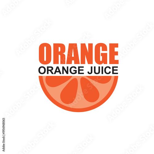 Orange design over white background vector illustration