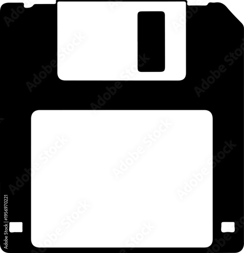 Vector floppy disk icon
