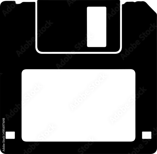 Vector floppy disk icon