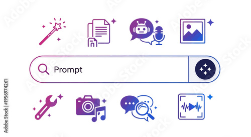 Exploring AI Prompts A Digital Interface for Diverse Content Generation and Creative Technology Tools