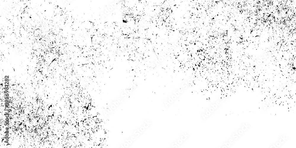 Obraz premium Black grunge texture isolated on transparent background