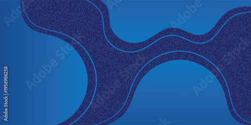 Fluid blue gradient background with soft flowing wave shapes minimal modern backdrop