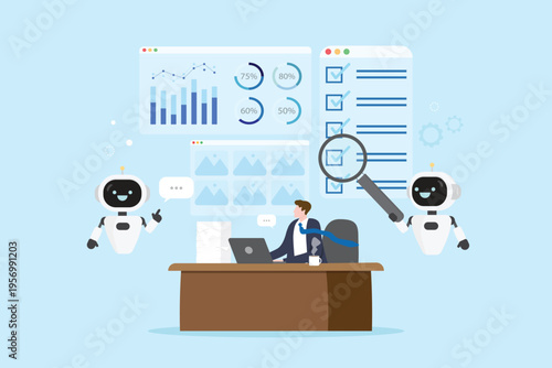 AI Assistant and Data Analytics Dashboard for Business Workflow Automation and Productivity