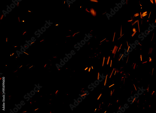 A black background with a lot of fire and smoke