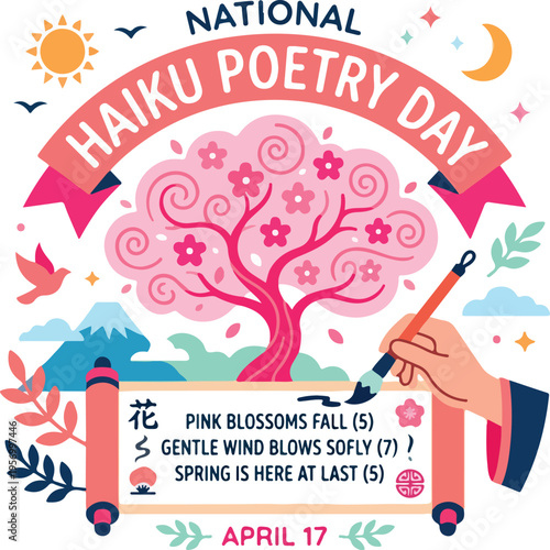 National Haiku Poetry Day Celebration.