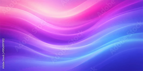 Elegant abstract purple background with soft pink curves and smooth violet waves creating a flowing silk texture for a modern satin wallpaper design
