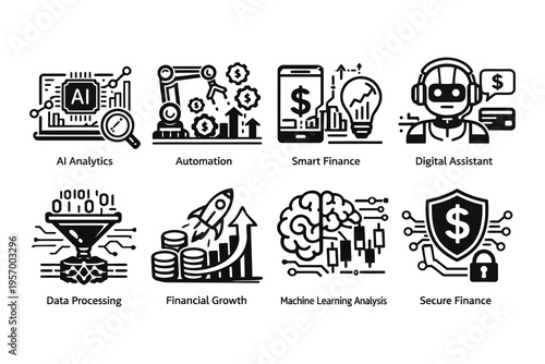 Innovative concepts in artificial intelligence and financial technology applications