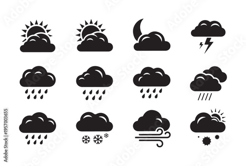 Weather forecast icons