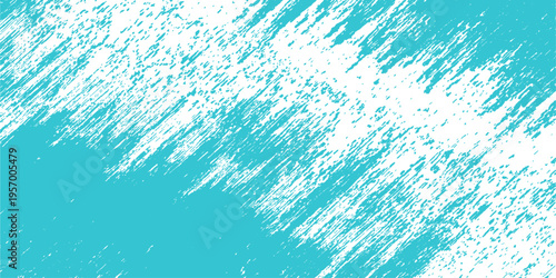 Abstract blue strokes gracefully adorn a teal canvas, creating a captivating visual texture that hints at freedom and artistic expression.