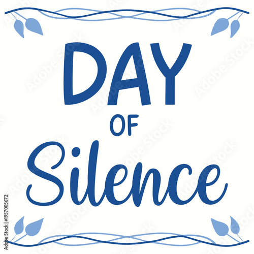day of silence, day, silence, tranquility, people, lonely, silent
