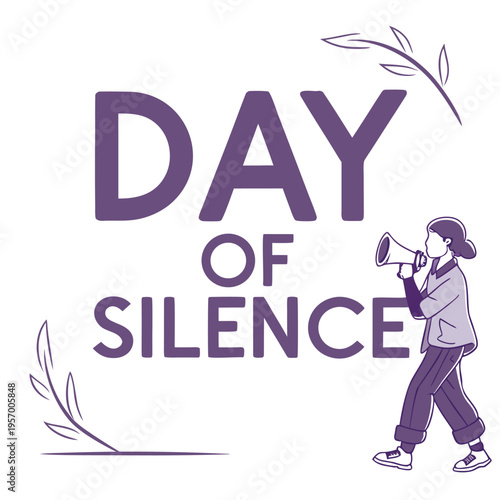 day of silence, day, silence, tranquility, people, lonely, silent
