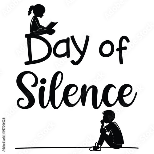 day of silence, day, silence, tranquility, people, lonely, silent