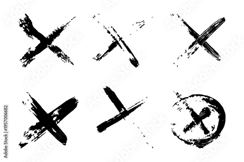 001 Vector Cross Marks