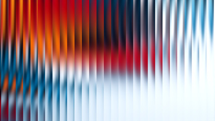 Abstract glass vibrant colorful gradient ripple texture holographic colors and soft noise futuristic vector background