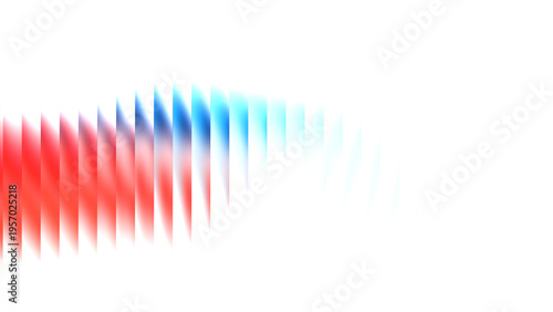 Abstract glass vibrant colorful gradient ripple texture holographic colors and soft noise futuristic vector background