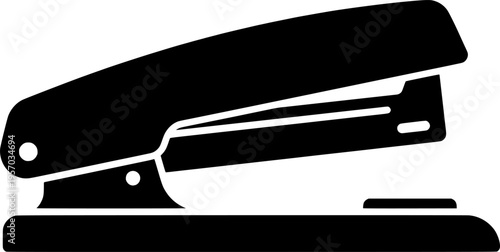 vector clip art stapler on white background for web and graphic design
