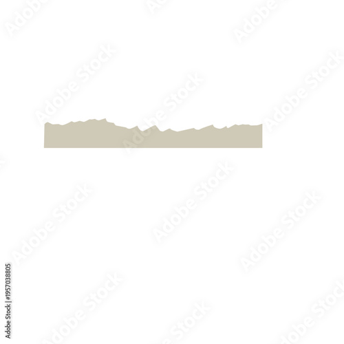 Torn paper edge graphic element 