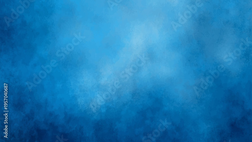Vector Abstract fluid azure blue design and cloud shape pattern and smooth gradient backdrop and artful design and creative artistic pattern and calming cool feeling.