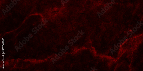 Dark red scratch and crack grunge distressed dust wall background. panorama dark red stone marble slate backdrop vintage background. pattern and texture of cracks, scratch rusty wall and chip.