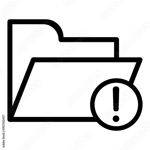 Folder vector icon. Database Illustration sign. File storage symbol. jacket logo. Design for web and app.